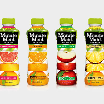 Minute Maid juice with real fruit